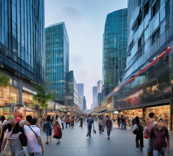 青岛国际商贸城，经济活力的象征与居民生活的升级