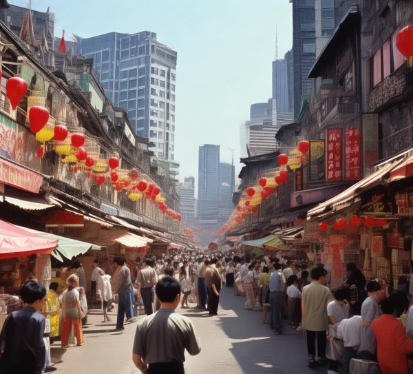1989-1999年中国商贸产业发展态