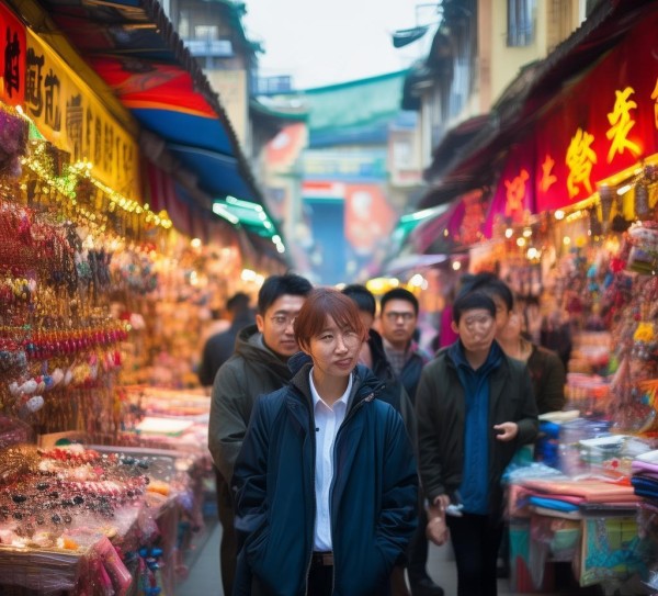央视新闻探路义乌商贸城