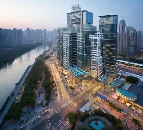 阳泉滨河商贸城,城市与商业的完美融合 阳泉滨河商贸城,城市与商业的完美融合