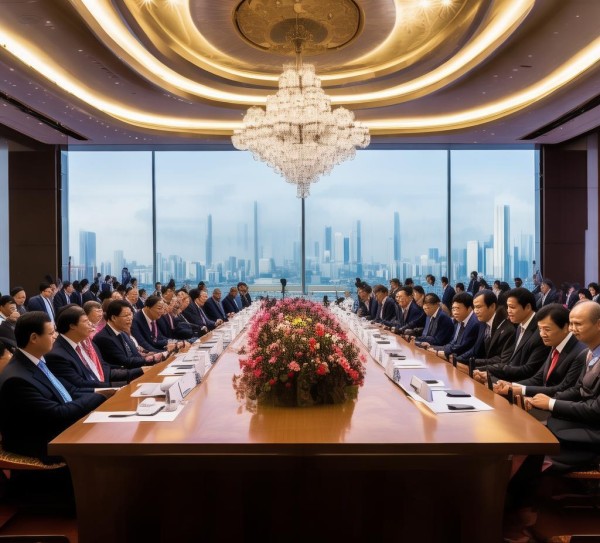 中韩商贸合作会议召开，地点意义重