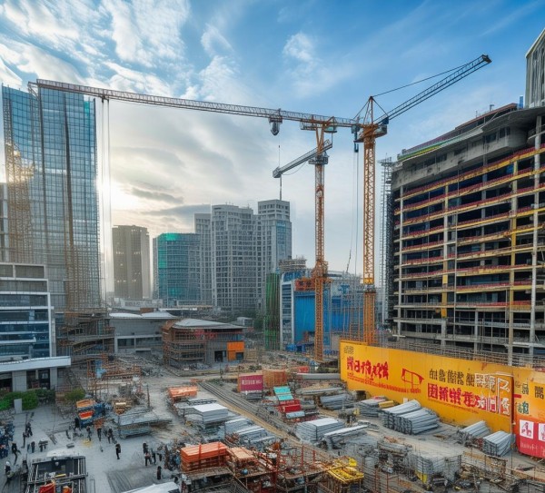 济南弘力商贸城迁建项目顺利推进