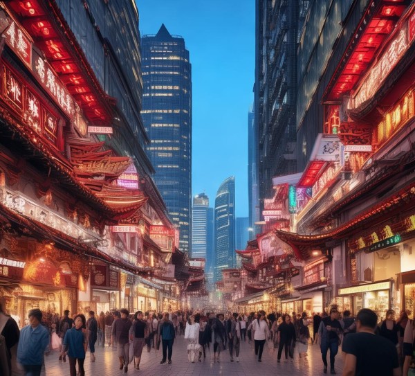 孝感国际商贸城，城市精神与商业 intersecting