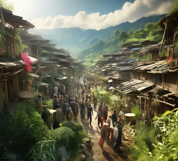 景区商贸强镇，助力乡村振兴的绿色引擎
