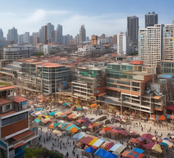 八步商贸城,城市更新的典范 八步商贸城,城市更新的典范