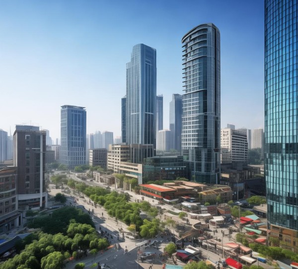 达州国际商贸城，商业升级与经济活力