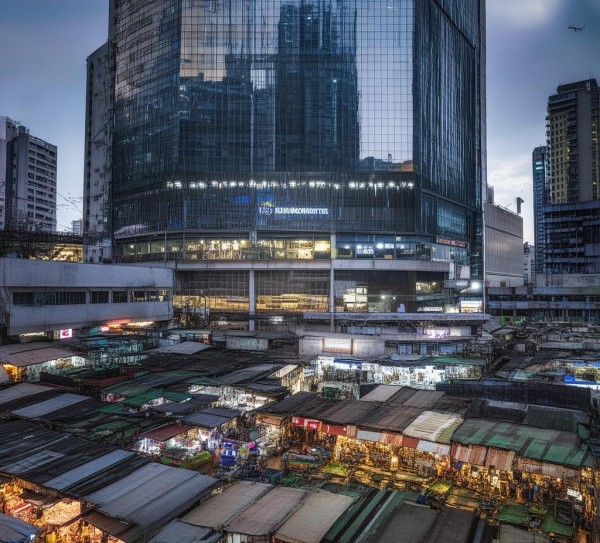 寡街商贸中心，机遇与挑战