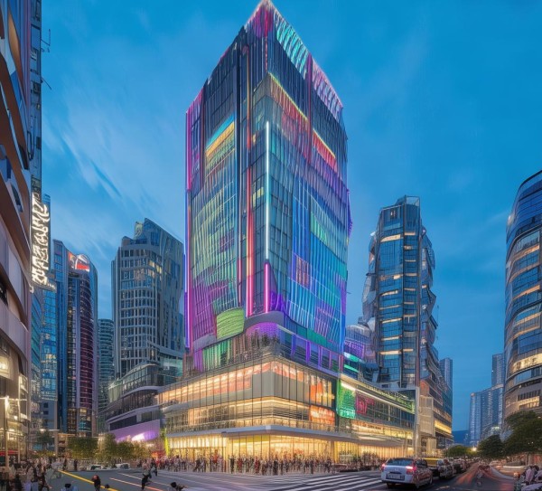 哈阳市商贸城，现代都市的商业新标杆