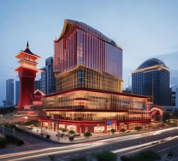 汤阴信和商贸综合体,千年文明的现代印记 汤阴信和商贸综合体,千年文明的现代印记